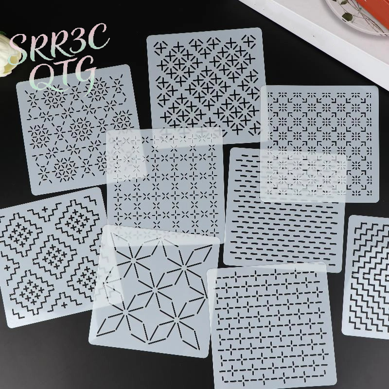 9/32Pcs Sashiko Embroidery Tem - Embroidery Diy 리뷰 및 가격