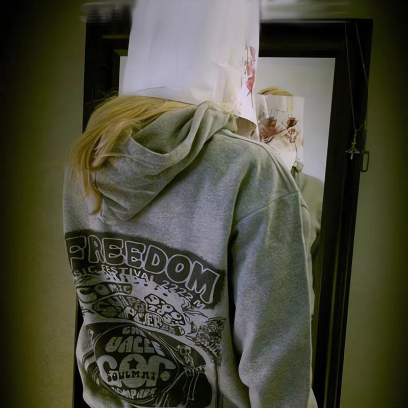 Zipped Hoodie Cry of Fear Simo - Embroidery Zip Up Hoodie 리뷰 및 가격