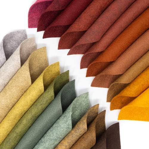 21 Felt Sheets Mix Color Fall  - Felt Sheet Wool 리뷰 및 가격