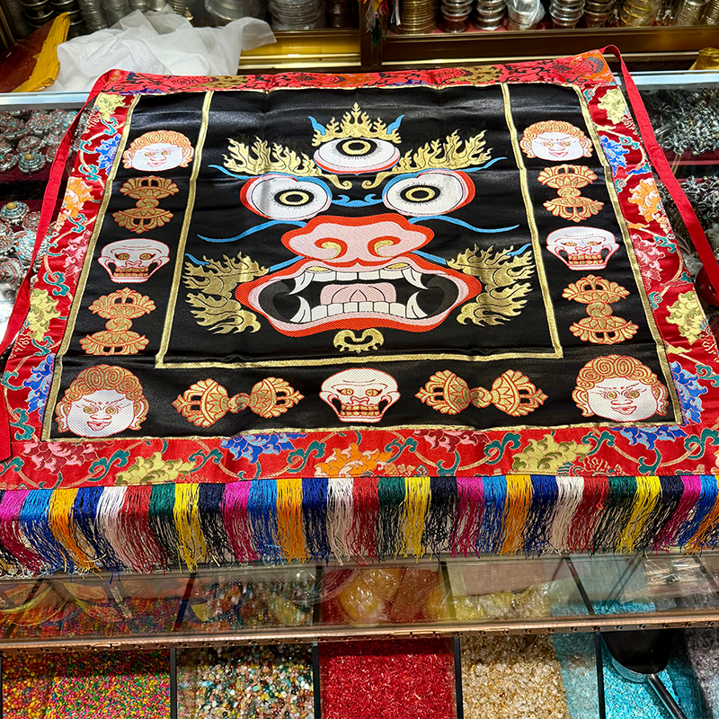 Tibetan Style Gold Mahakala Em - Embroidery Gold 리뷰 및 가격