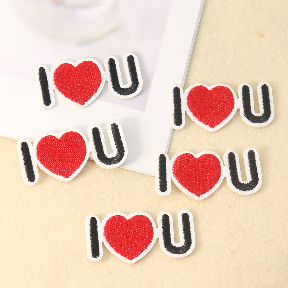 2PCS Creative Minimalist Desig - Embroidery Design Love 리뷰 및 가격