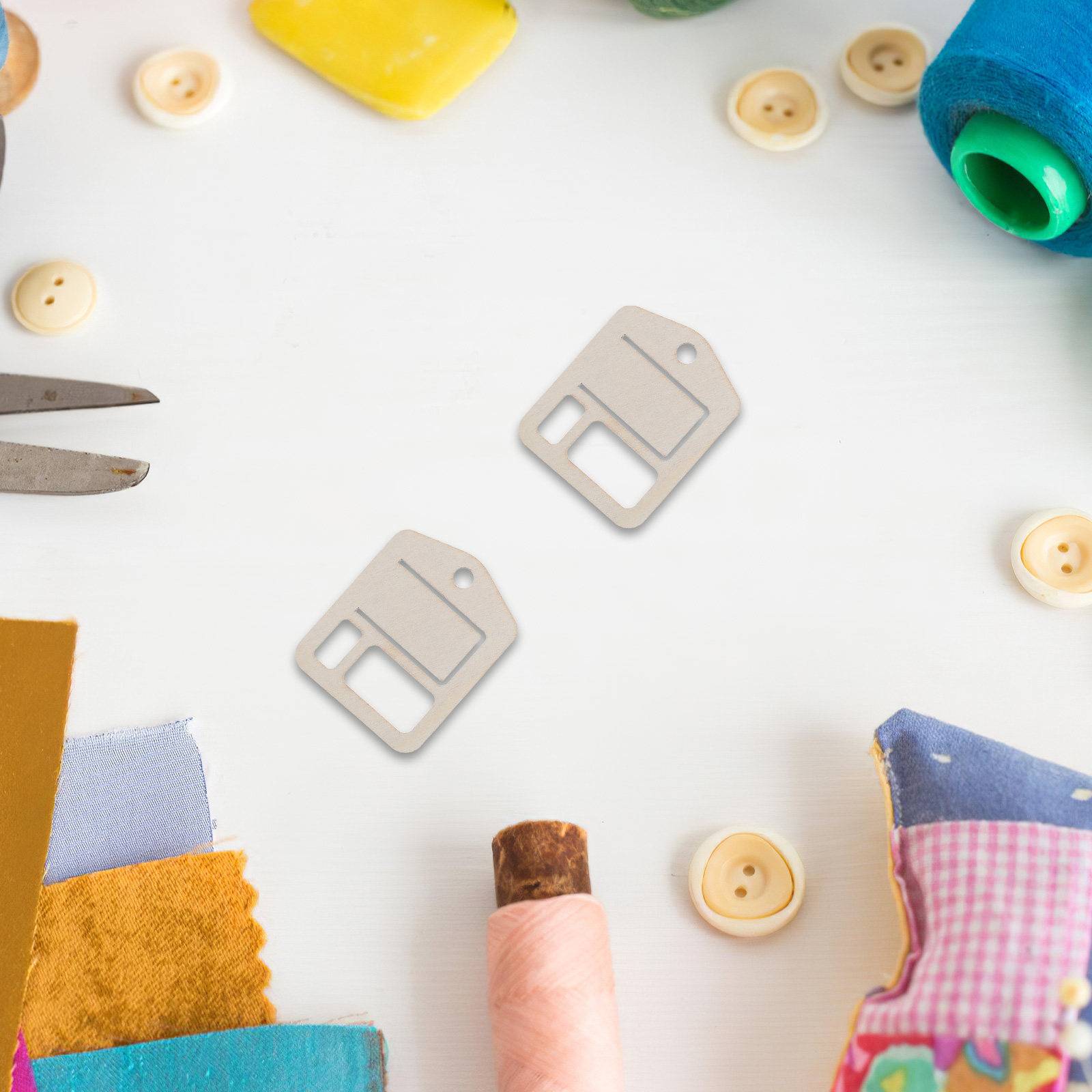 100Pcs Wooden Craft Thread Org - Embroidery Tas 리뷰 및 가격