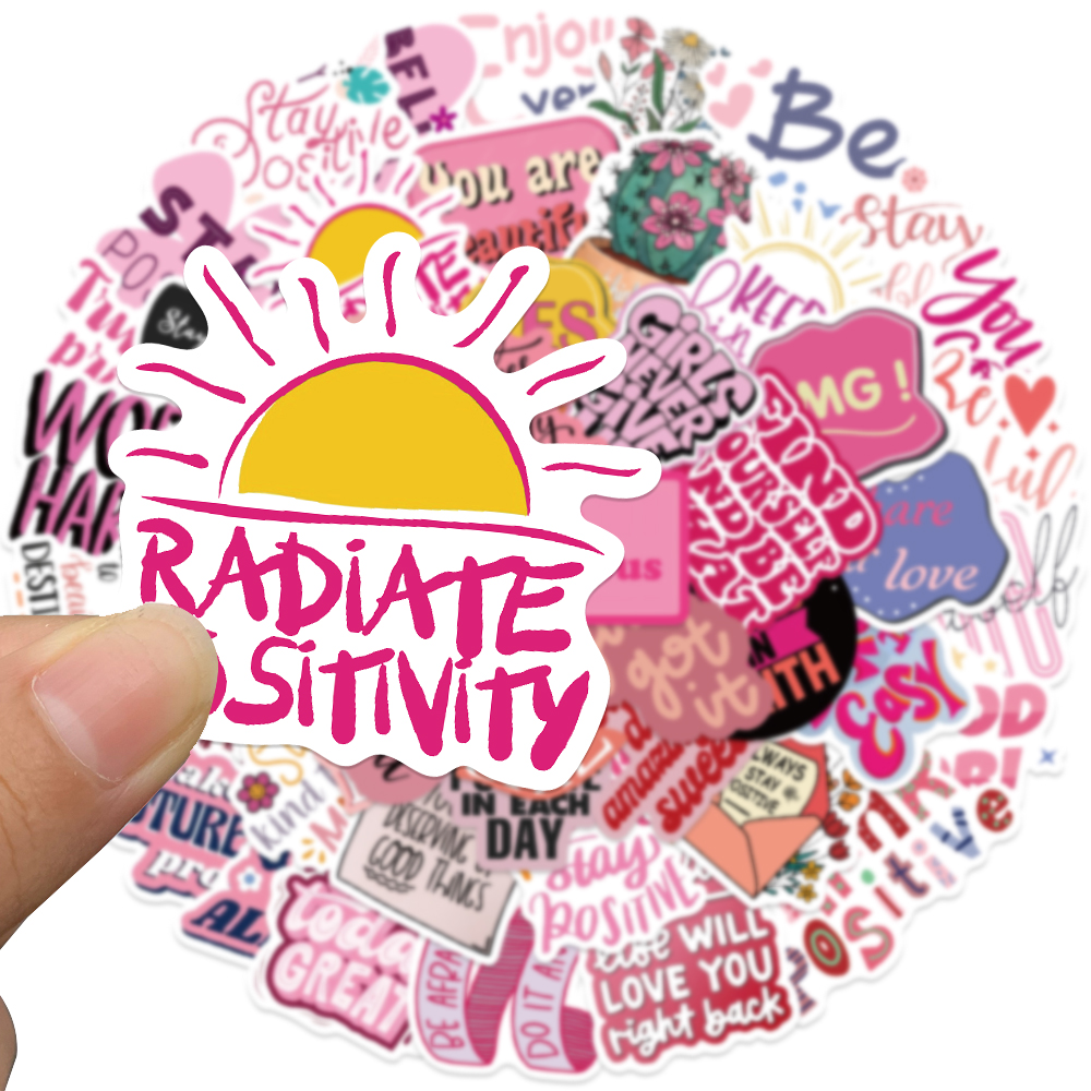 50pcs Pink Inspirational Phras - Embroidery Wall Art 리뷰 및 가격