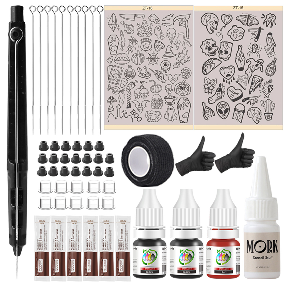 Complete Tattoo Supplies Kit,  - Transfer Pen Ink 리뷰 및 가격