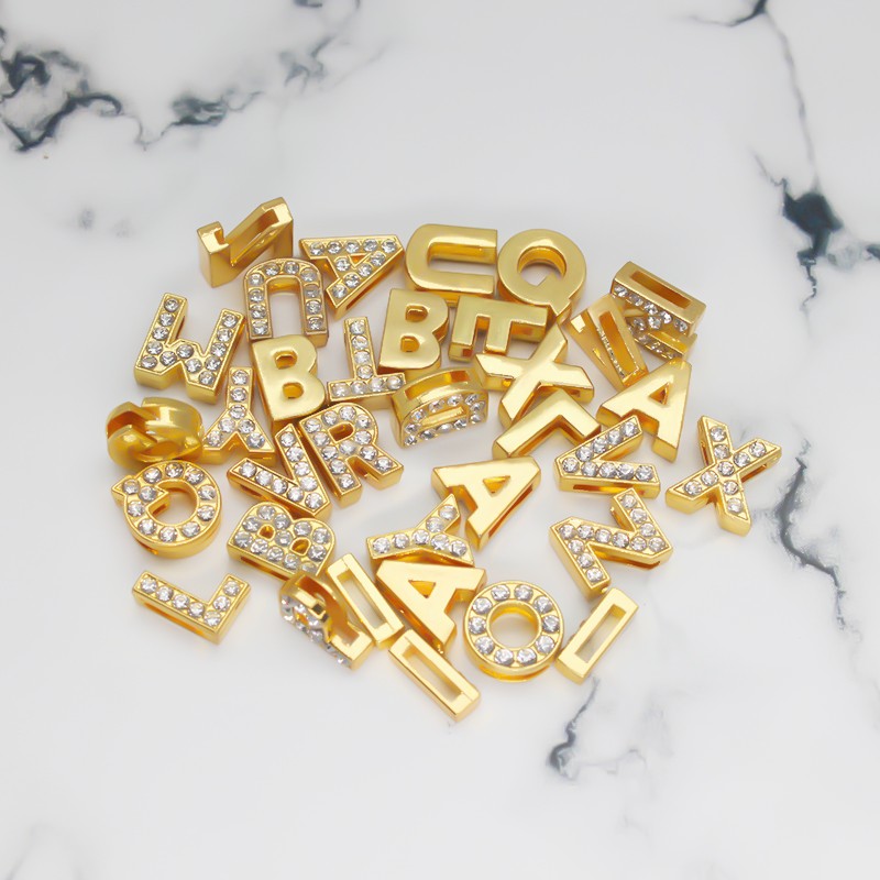 50PC/lot Hole 8mm 10mm Rhinest - Embroidery Charm 리뷰 및 가격
