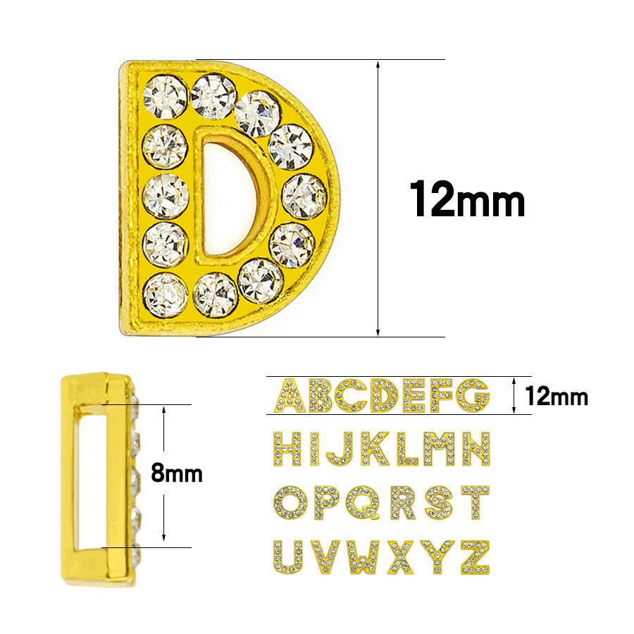 50PC/lot Hole 8mm 10mm Rhinest - Embroidery Charm 리뷰 및 가격