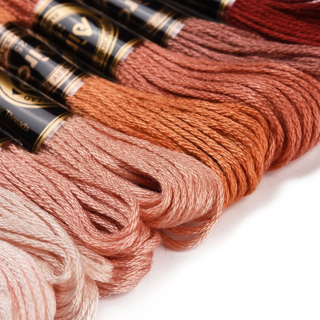 1Set 8 Skeins 0.5mm 6-Ply Poly - Embroidery Threads 리뷰 및 가격