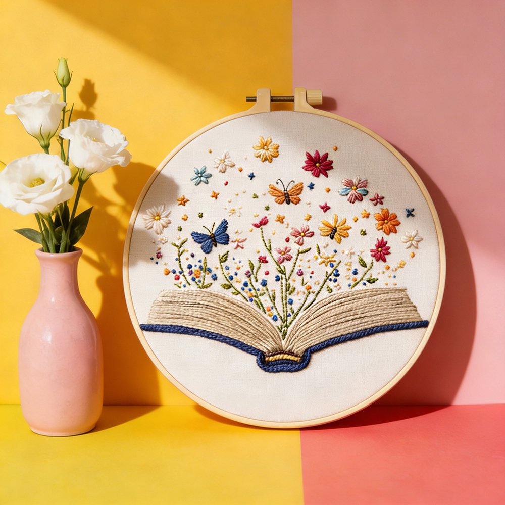 Embroidery Flower DIY Cross St - Embroidery Ideas For Bags 리뷰 및 가격