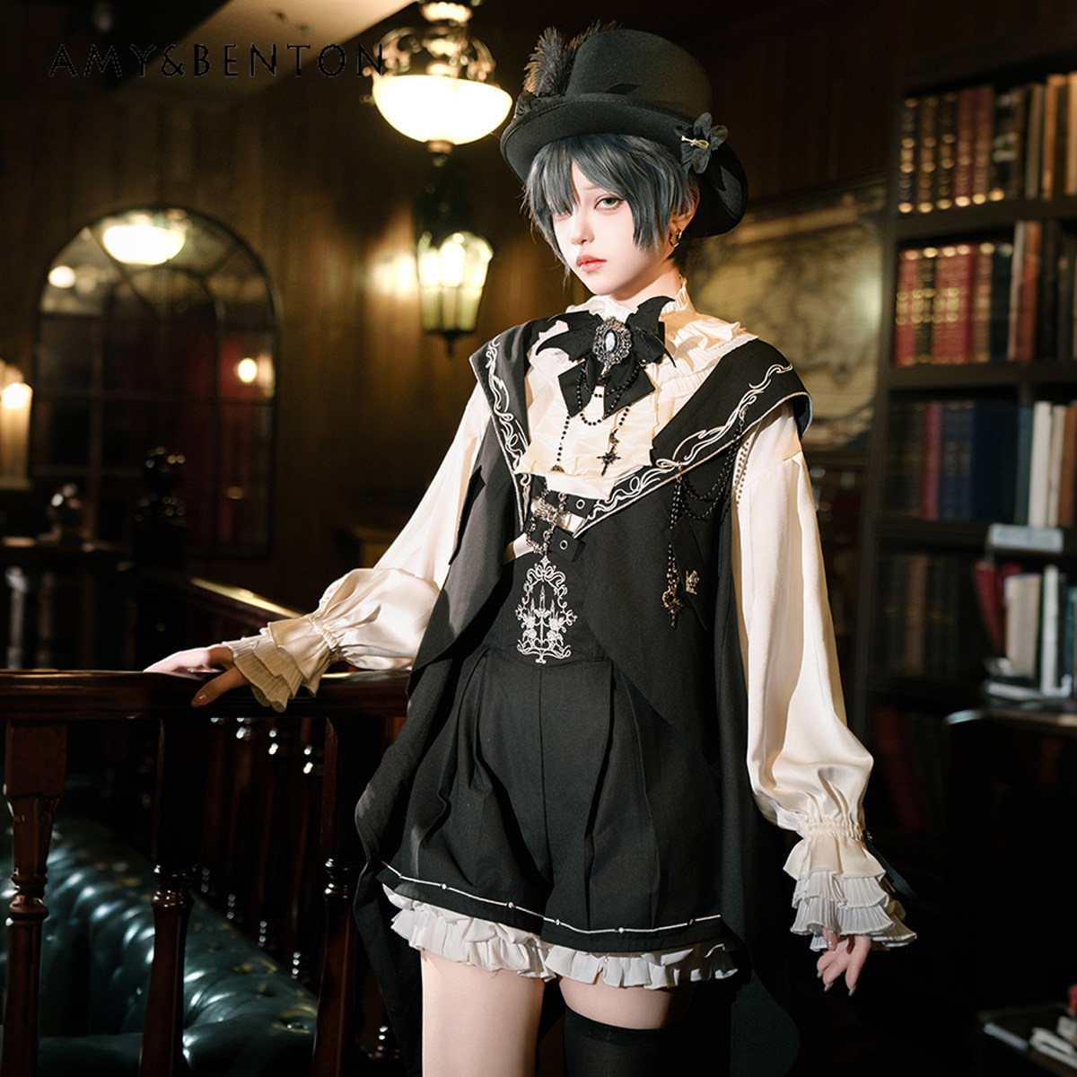 Original Dark Prince Lolita Pr - Embroidery Gothic 리뷰 및 가격